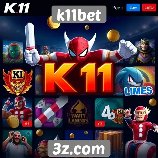 k11bet oferece ampla gama de jogos online
