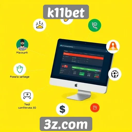 Análise das funcionalidades do site k11bet
